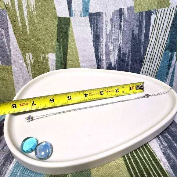 🌟Swarovski Attract Crystal Necklace Princess Square Cut Solitaire Pendant 🌟 - Picture 3 of 10